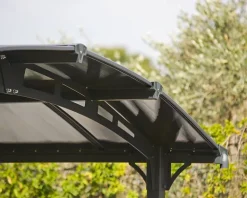 Carport aluminium 2 voitures 3.59 x 8.63m Canopia Arcadia 8500