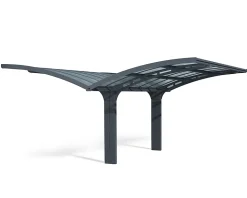 Carport aluminium Arizona double breeze