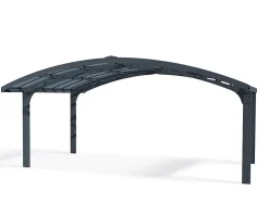 Carport aluminium Arizona double breeze