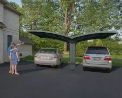 Carport aluminium Arizona double breeze