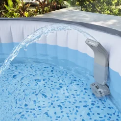 Cascade pour Spa Bestway avec Lumiere LED 7 Couleurs Resistant a l'Eau avec Installation Facile par Systeme Magnetique