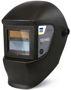 Casque de soudage LCD Techno 11 True Color noir - GYS 64997, protection UV/IR automatique