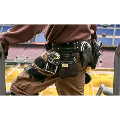 Ceinture porte-outils en cuir Stanley