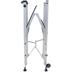 Échafaudage pliant aluminium 3 m plateau 104x40 cm léger sécurisé et compact