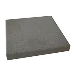 Chapeau de pilier en terre béton plat 40 x 40 cm, ép. 45mm gris