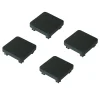 Chapeau GoodHome Neva anthracite 7,5 x 7,5 cm (Lot de 4)