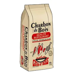 Charbon de bois GRILL O’BOIS 50L gros morceaux