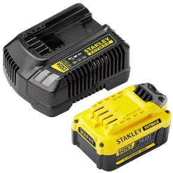 Chargeur + 1 batterie Stanley Fatmax V20 18V - 4Ah