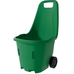 Chariot de jardin 43L Polyvalent Chariot à bûches Transport 2 Roues robustes Charge max 60 kg Intec