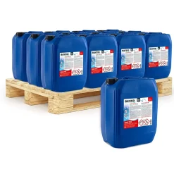 Chlore Liquide 48degrée Bayzid 12 x 25 Kg (20 L), Désinfection Rapide Et Efficace Pour Piscines