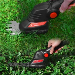 Cisaille - taille haies 3.6v lithium - Batterie et cable de chargement fournis - Elem Garden