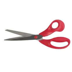 Ciseaux en acier inoxydable rouge 25 cm