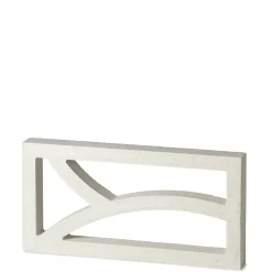 Claustra Gin 50 x 25 x 5 cm en Béton