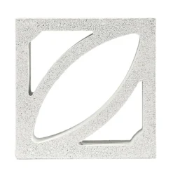 CLAUSTRAS BETON - Modèle Pétale - Dimensions : L 25 x l 25 x Ep. 7.8 cm - ( lot de 90 pièces)