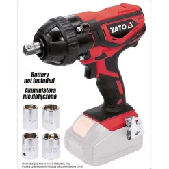cle a choc yato avec batterie 18.0 V 2 Ah