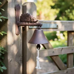 Cloche de jardin hérisson en fonte