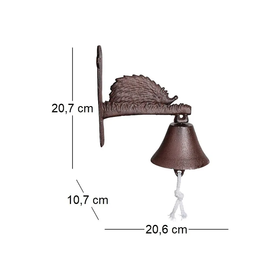 Cloche de jardin hérisson en fonte