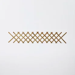 Clôture bois croisillons Blooma Ibar vert 250 x h.80 cm