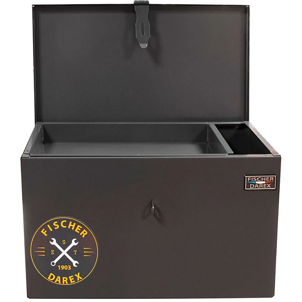 Coffre de chantier acier 85 x 35 x 35 cm - Fischer Darex