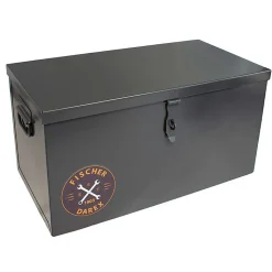 Coffre de chantier acier 85 x 35 x 35 cm - Fischer Darex