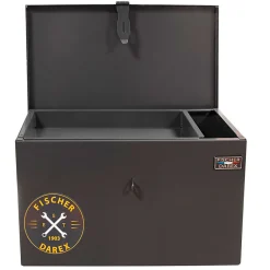 Coffre de chantier acier 55 x 30 x 30 cm - Fischer Darex