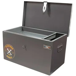 Coffre de chantier acier 55 x 30 x 30 cm - Fischer Darex