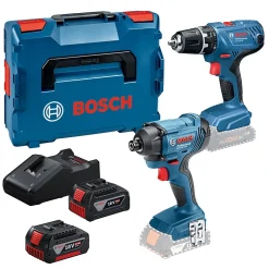 Coffret 2 outils sans fil Bosch pro 18V 2X4 Ah