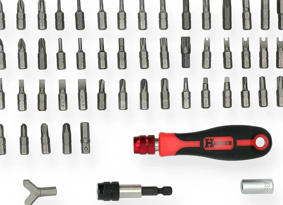 Coffret d'embouts spéciaux 54 pièces - HANGER - 250005