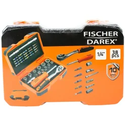 Coffret douilles et embouts 1/4