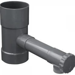 Collecteur, récupérateur d'eau de pluie pour gouttière - Diamètre 8 cm - Linxor