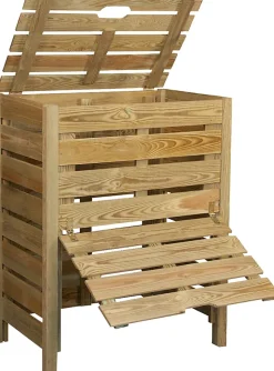 Composteur en bois Jardipolys 400L en bois FSC