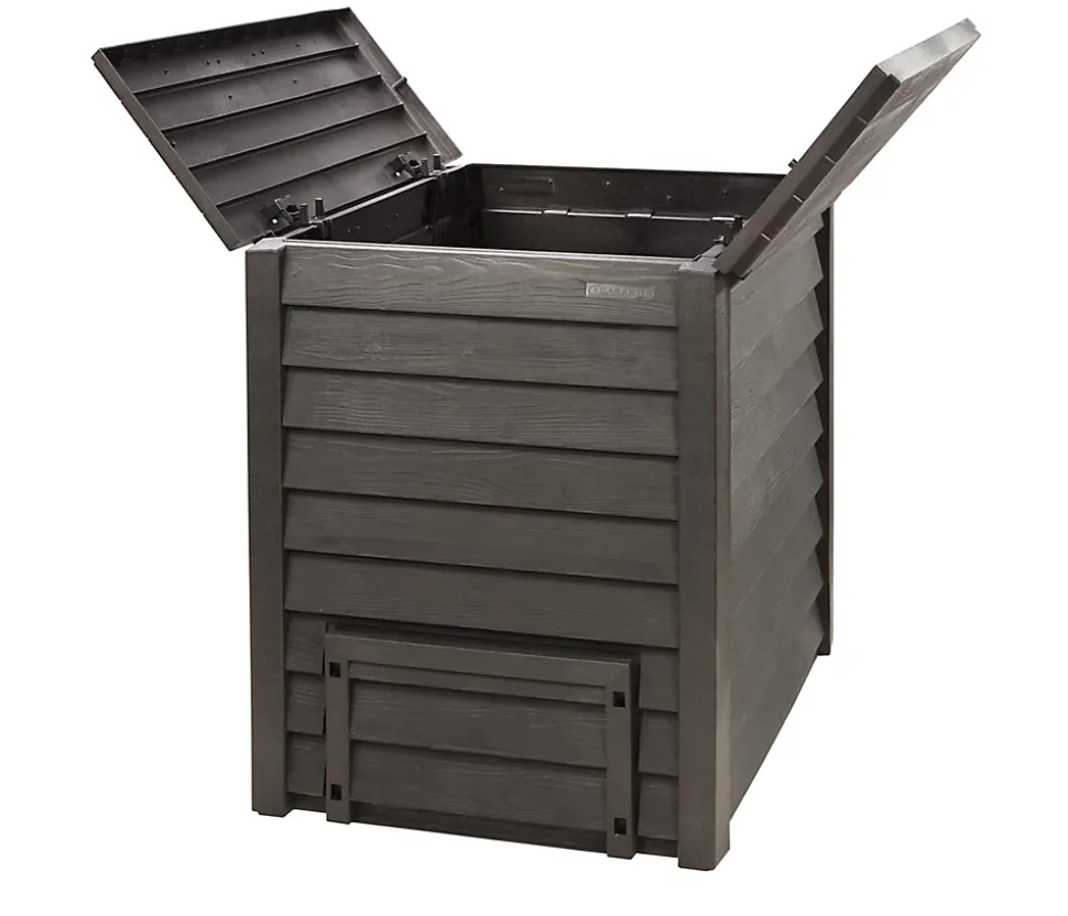 Composteur Garantia Thermo-Wood brun 600L