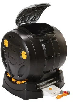 Composteur rotatif Easymix 2 en 1 Hozelock 100L
