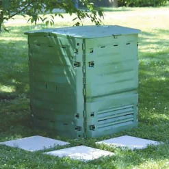 Composteur Thermo-King Vert + grille de fond, Contenance 400 L