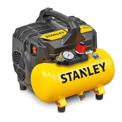 Compresseur 6L Silencieux 1HP STANLEY FATMAX coaxial sans huile