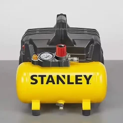 Compresseur 6L Silencieux 1HP STANLEY FATMAX coaxial sans huile