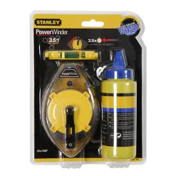 Cordeau Traceur 30m Stanley 1446606 Kit Powerwinder