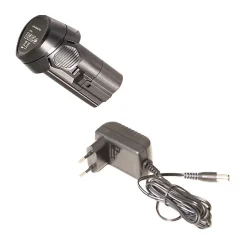 Coupe bordure à batterie 12V Lithium 2,5Ah - Chargeur 12V - 20 Couteaux en nylon Inclus IKRA