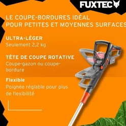 Coupe bordure batterie - FUXTEC FX-E1RT20 - 20V Set batterie 2Ah et chargeur 2A