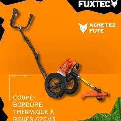 Coupe bordure thermique à roues - FUXTEC FX-FSR162 - 62cm3 3,5CV