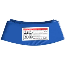 Coussin de protection 250cm bleu pour trampoline