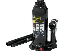 Cric hydraulique bouteille 4 tonnes hauteur 188-363 mm portable robuste