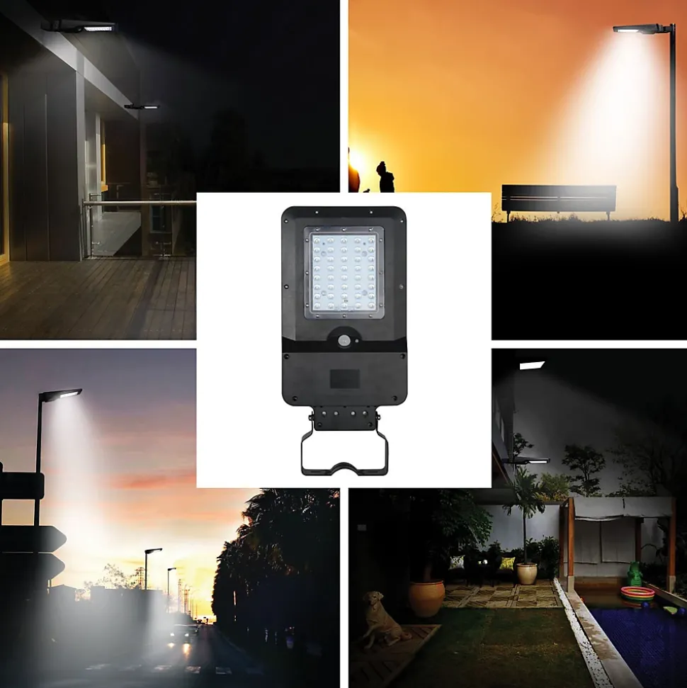 CRUISER M : projecteur à énergie solaire, 3000 lumens. Avec détecteur de mouvement