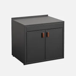 Cuisine extérieure acier 2 portes L75.5cm - Thira