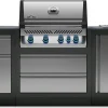 Cuisine extérieure Napoléon Oasis Compact avec barbecue Prestige 500 et 1 brûleur Sizzle Zone