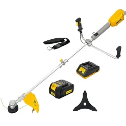 Débroussailleuse sur batterie NEMURA 40V - L: 43cm + Fil + Lame + Batterie 4Ah + Chargeur Rapide