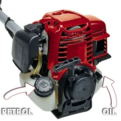 Débroussailleuse thermique - 37 cm³ - largeur de coupe avec fil 420 mm - largeur de coupe avec lame 255 mm - Einhell GC-BC 36-4 S