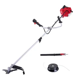 Débroussailleuse thermique - 25 cm³ - largeur de coupe avec fil 430 mm - largeur de coupe avec lame 255 mm - Scheppach BCH2500PB