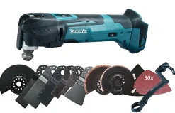 Découpeur-ponceur multifonctions 18V (sans batterie ni chargeur) + coffret MAKPAC - MAKITA - DTM51ZJX3