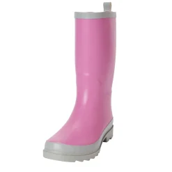 Demi-bottes caoutchouc Verve mauve Taille 40